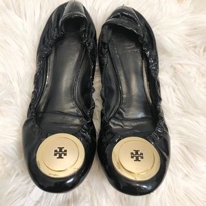 Tory Burch patent leather ballet flats